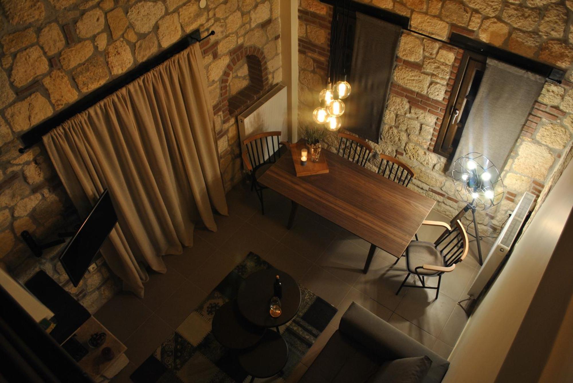 Halkidiki Luxurious Stonehouses Psakoúdia Rom bilde