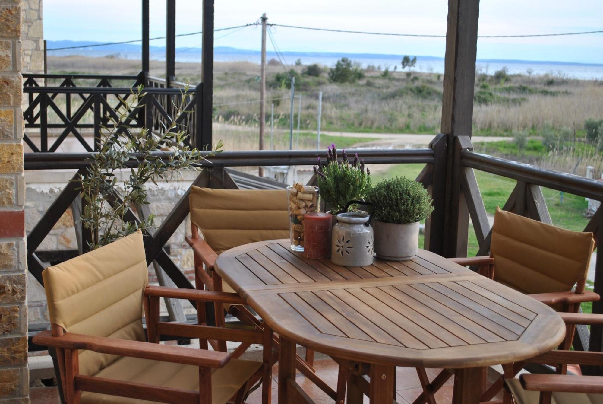 Halkidiki Luxurious Stonehouses Psakoúdia Rom bilde