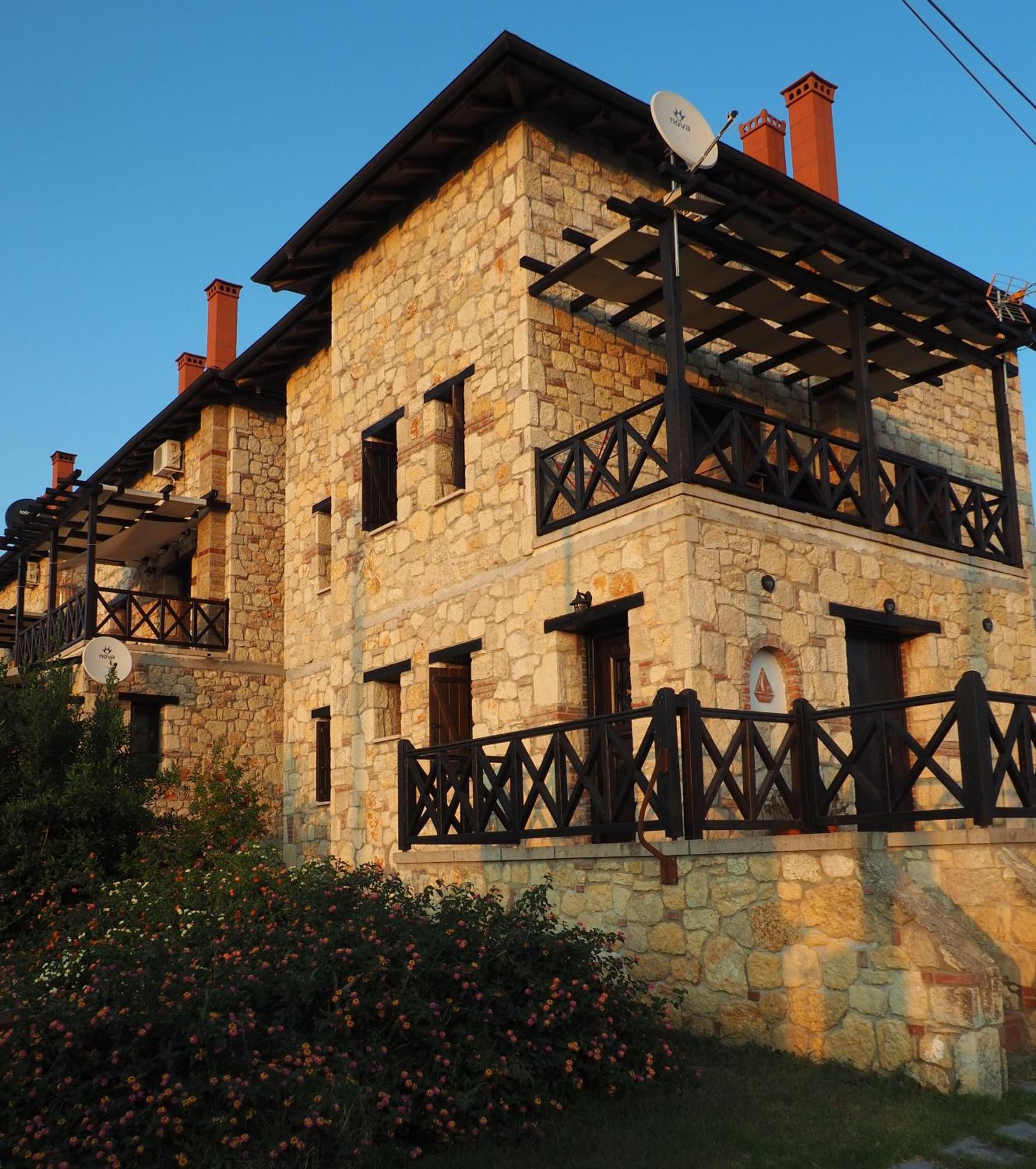 Halkidiki Luxurious Stonehouses Psakoúdia Eksteriør bilde